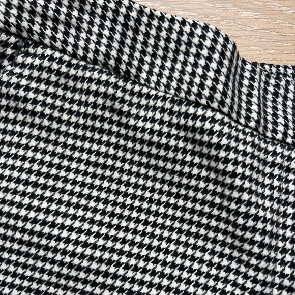 Zara houndstooth pants/trouser - Picture 2 of 4